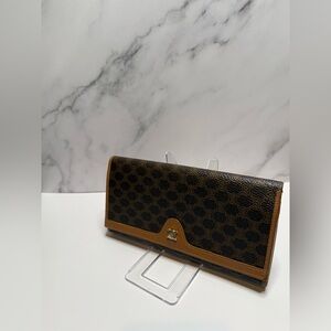 EUC Celine Long Wallet with Kisslock COA Included